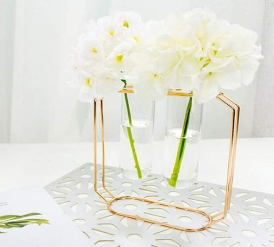 Creative Vase Home Decor Metal Plant Holder Flowers Decoration