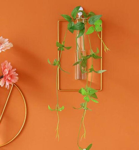 Pack Of 4pcs Wall-mounted Glass Vase